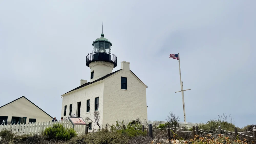 SD Old Point Loma Lighthouse Cabrillo Landmarks Guide