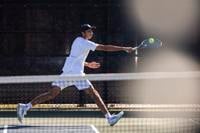 Men’s tennis picks up doubleheader wins in first home games