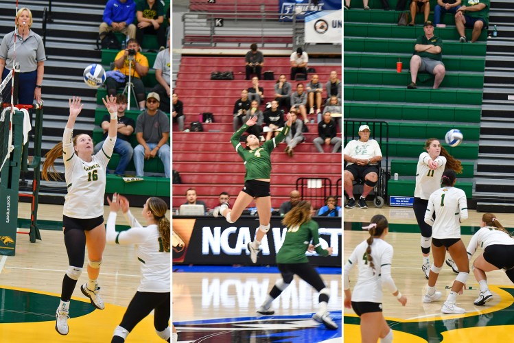 CPP volleyball makes history as Daisy Duke, Samantha Campion and Caitie Mueller earn All-American honors