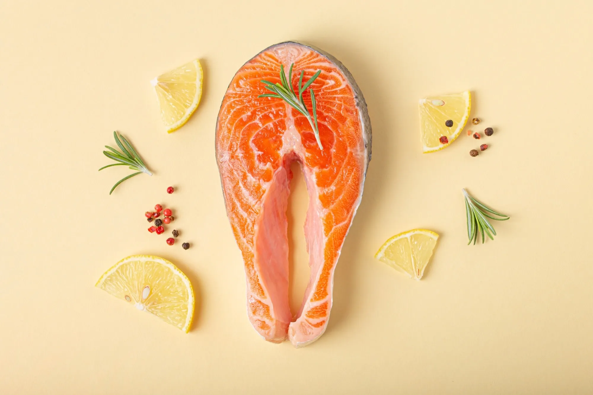 Study: Salmon Food-Specific Compounds and Their Metabolites Increase in Human Plasma and Are Associated with Cardiometabolic Health Indicators Following a Mediterranean-Style Diet Intervention. Image Credit: Elena Eryomenko / Shutterstock