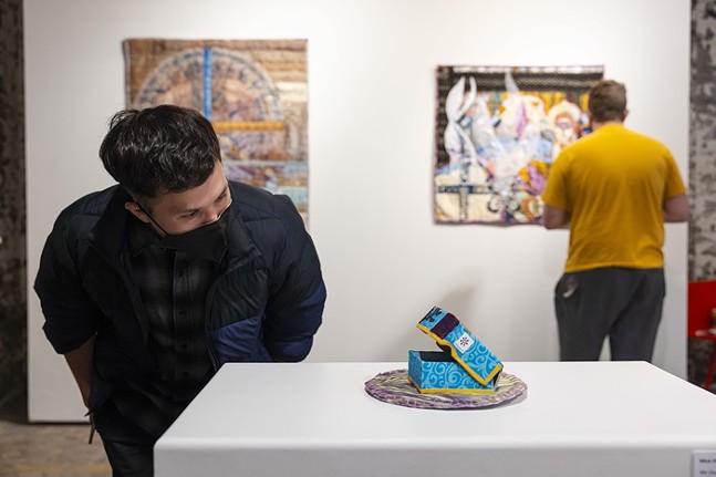 Textiles, AI, and antiques: Three exhibitions show the range of the Pittsburgh region’s art scene