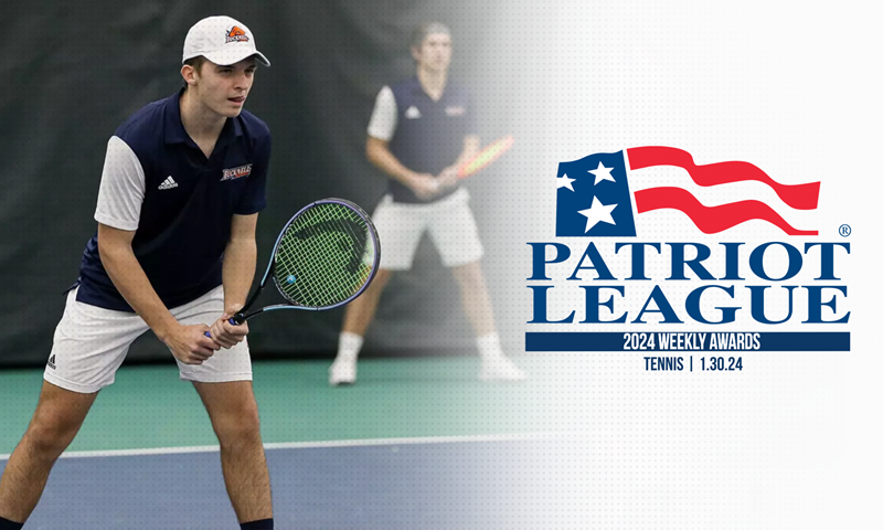 Patriot League Announces Men’s and Women’s Tennis Weekly Awards (1.30.24)