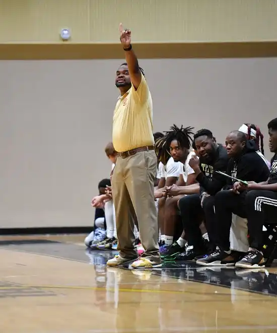 Treasure Coast hosts Okeechobee in a high school boys basketball game, Tuesday, Jan. 30, 2024, in Port St. Lucie.