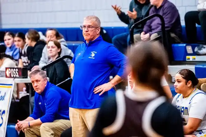 Wareham coach Mike Fortune.