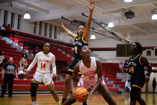 Cape Fear at Seventy-First girls basketball game on Wednesday, Jan. 31, 2024.