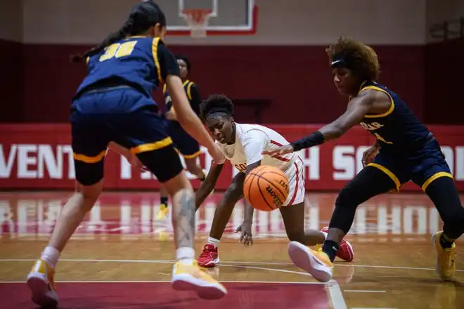 Cape Fear at Seventy-First girls basketball game on Wednesday, Jan. 31, 2024.