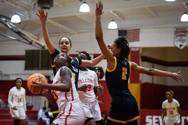 Cape Fear at Seventy-First girls basketball game on Wednesday, Jan. 31, 2024.