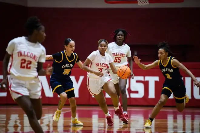 Cape Fear at Seventy-First girls basketball game on Wednesday, Jan. 31, 2024.