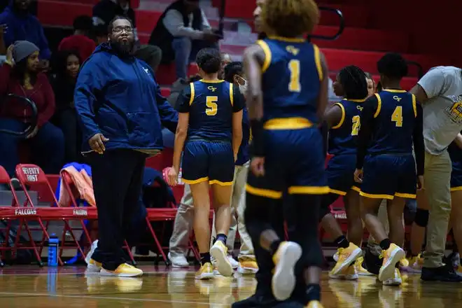 Cape Fear at Seventy-First girls basketball game on Wednesday, Jan. 31, 2024.