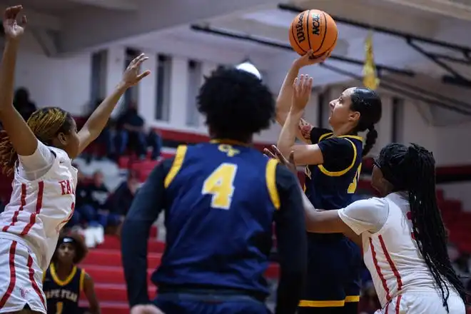 Cape Fear at Seventy-First girls basketball game on Wednesday, Jan. 31, 2024.