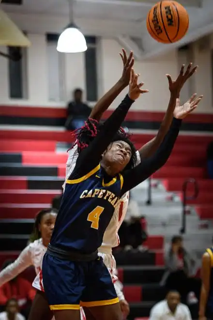 Cape Fear at Seventy-First girls basketball game on Wednesday, Jan. 31, 2024.