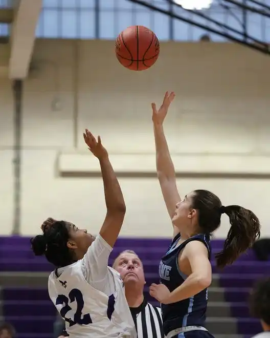 Ursuline defeats New Rochelle 78-23 in girls basketball action at New Rochelle High School on Wednesday, Jan. 31, 2024.