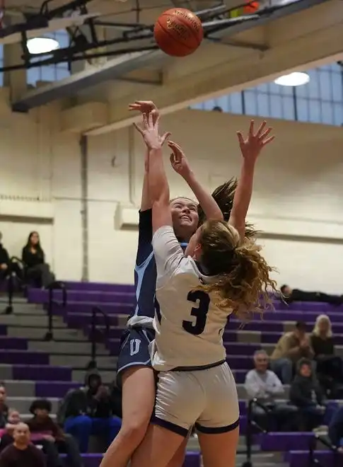 Ursuline defeats New Rochelle 78-23 in girls basketball action at New Rochelle High School on Wednesday, Jan. 31, 2024.