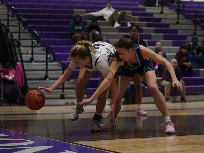 Ursuline defeats New Rochelle 78-23 in girls basketball action at New Rochelle High School on Wednesday, Jan. 31, 2024.