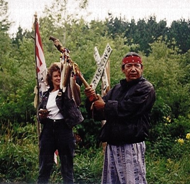 Walt Bresette, Ojibwe leader and environmental hero, in Wisconsin Conservation Hall of Fame 