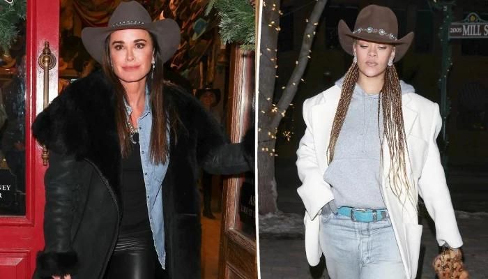 Real Housewives’ Kyle Richards Surprises Rihanna in Aspen