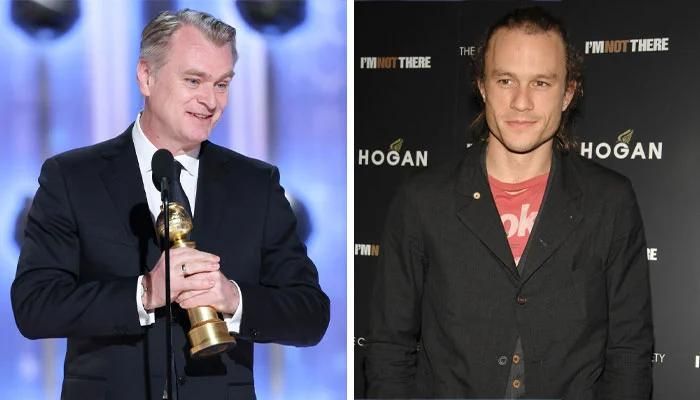 Christopher Nolan Pays Tribute to Heath Ledger During His Golden Globe Acceptance Speech