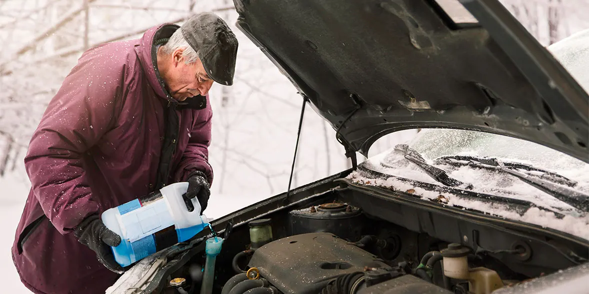 Using antifreeze