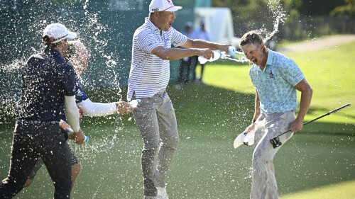 Rookie Jake Knapp hangs on to win first PGA Tour event at Mexico Open