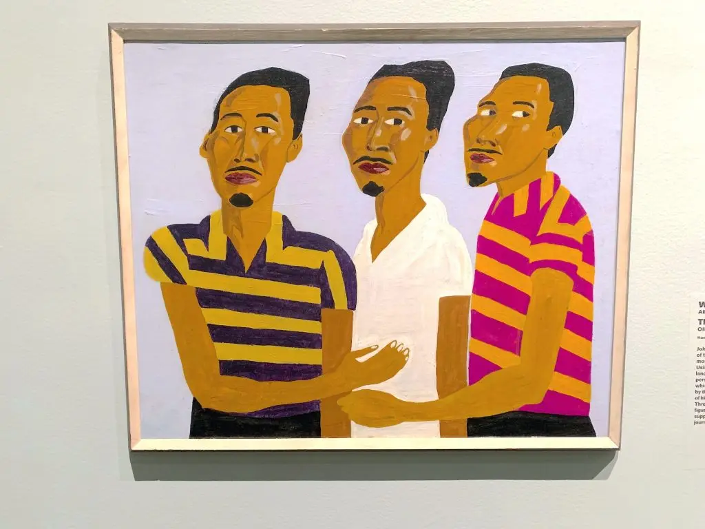 William H. Johnson, Triple Self-portrait (1944)