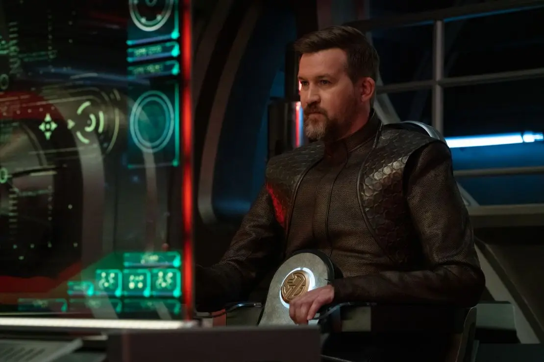 Kenneth Mitchell as Aurellio in 'Star Trek:Discovery.'