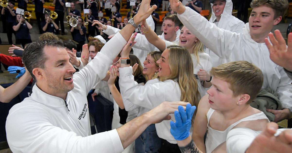 USU men’s basketball: Milestone for Aggie coach in latest win