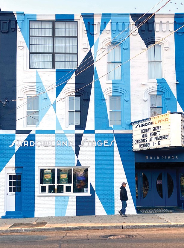Shadowland Stage’s Mural Makeover
