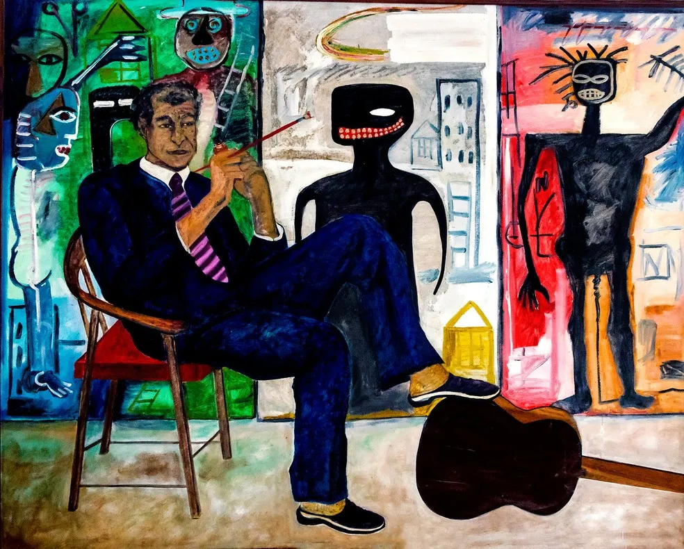 A mostra inédita na cidade comemora meio século de dedicação à arte por Ferreira e revela várias fases do artista — Foto: Divulgação