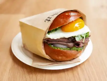 Gaucho steak sandwich, at Eggslut, Westfield Stratford.