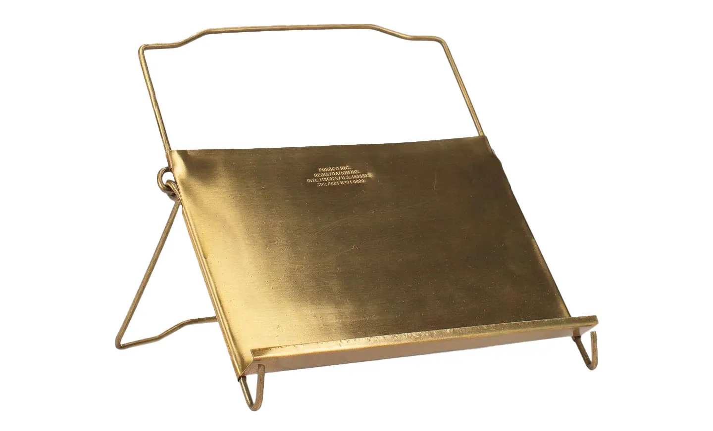 This brushed-brass tablet and cookbook stand is made by Japanese home goods brand Puebco. “I’m getting into cooking, but I hate using my phone or computer to read recipes. I love that this stand looks vintage—I’d be happy to leave it out on the countertop.”