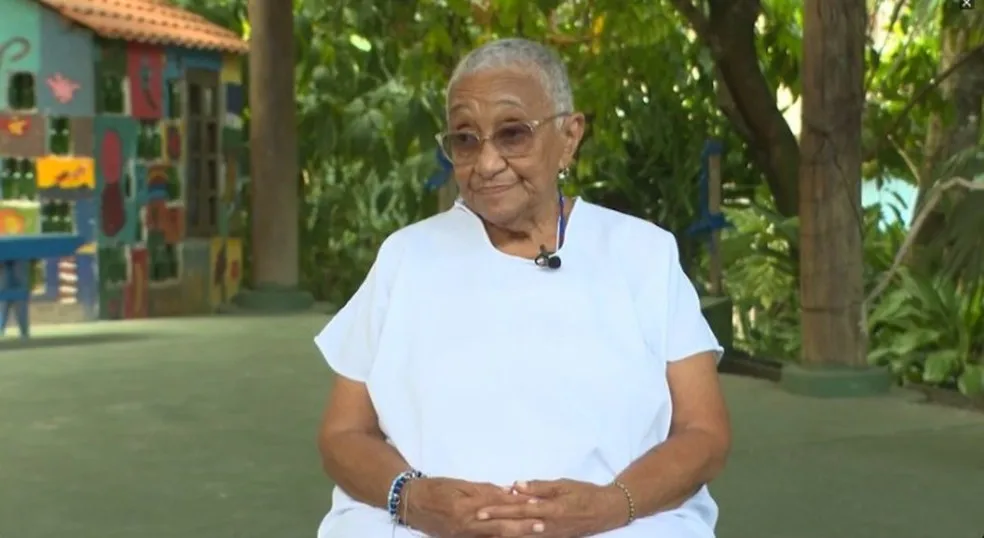 Vovó Cici de Oxalá — Foto: Reprodução/TV Bahia