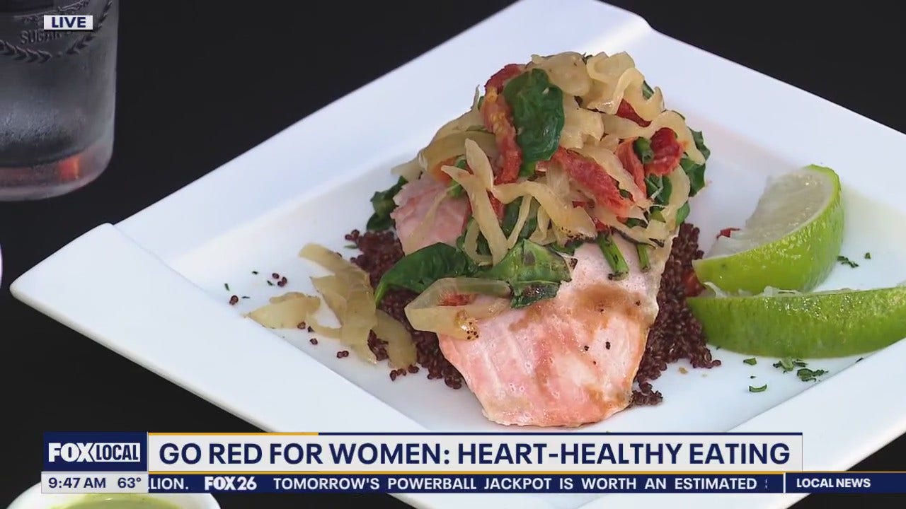 Heart-healthy eating for “Go Red for Women Day”