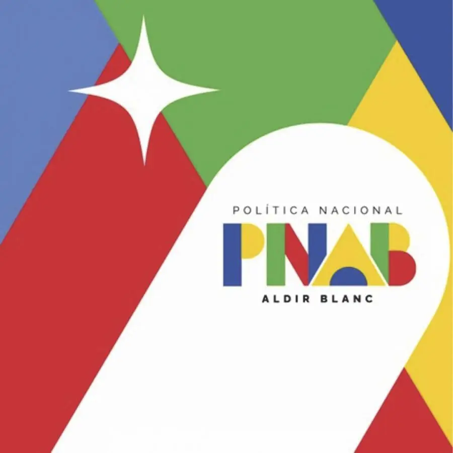 Logomarca da Política Nacional da Lei Aldir Blanc