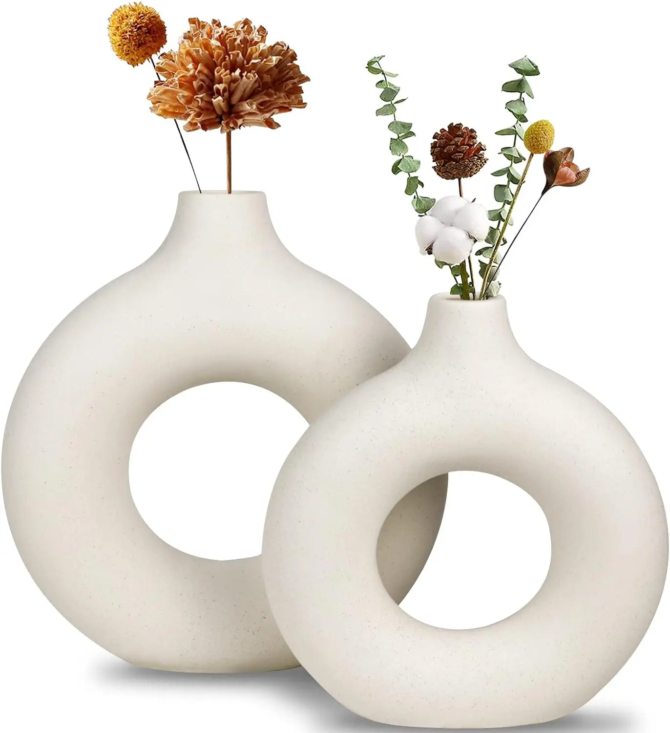 Ceramic Vase for Minimalist Decor (2pcs)