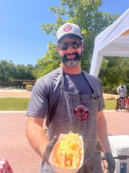 Jonathan Evola, owner of Seasoned Street Foods