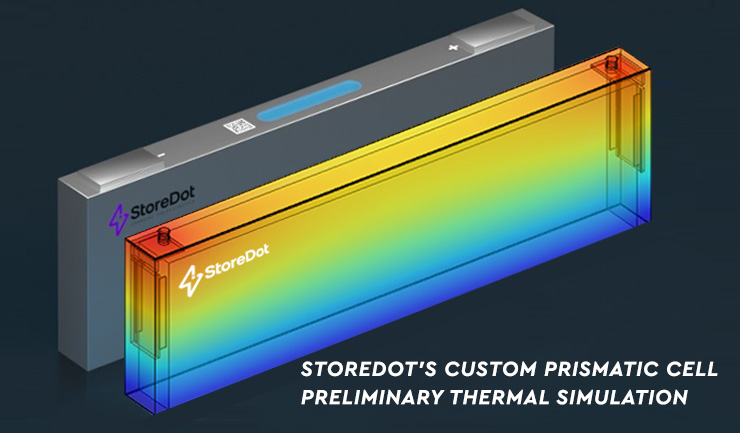 StoreDot manufactures first prismatic XFC battery cells