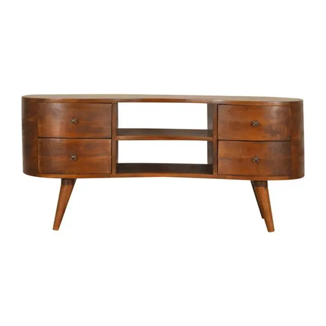 Brooklyn Wooden TV Stand, Mallet & Plane, £445