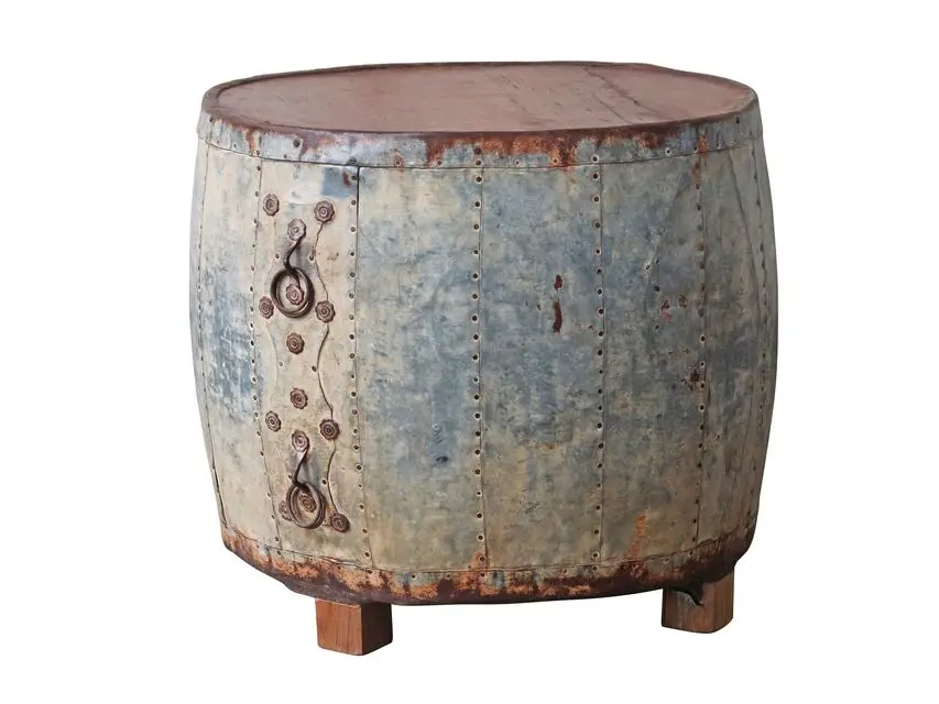 Scaramanga, Upcycled Metal Drum Coffee Table, £375