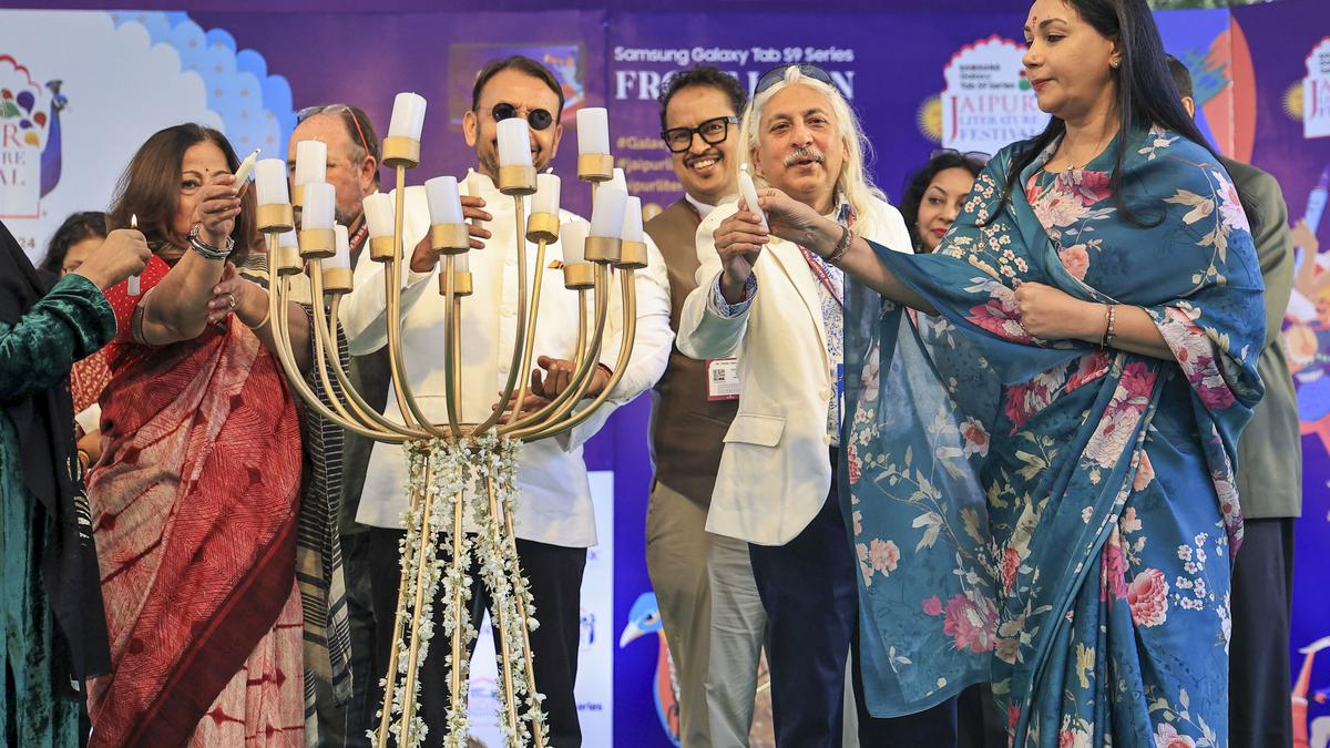 2024 Jaipur Literature Festival gets off to a colourful start with call to promote ‘literary tourism’