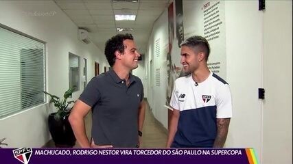 Lesões abrem espaço, e Rodrigo Nestor será relacionado pelo São Paulo: “Muito ansioso”