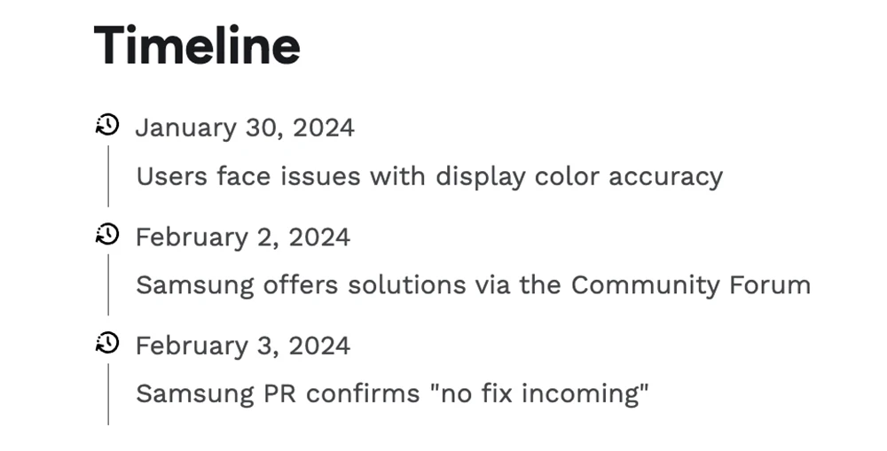 timeline for the s24 ultra