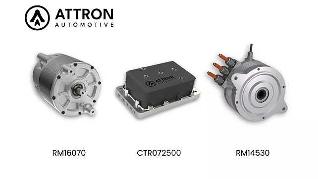 Attron Automotive reveals electric motors and controllers