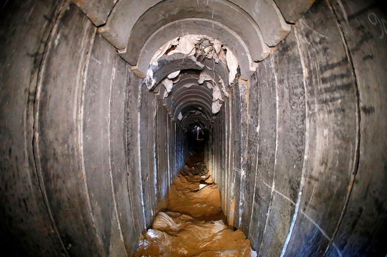 Israel is flooding Gaza’s tunnel network: scientists assess the risks