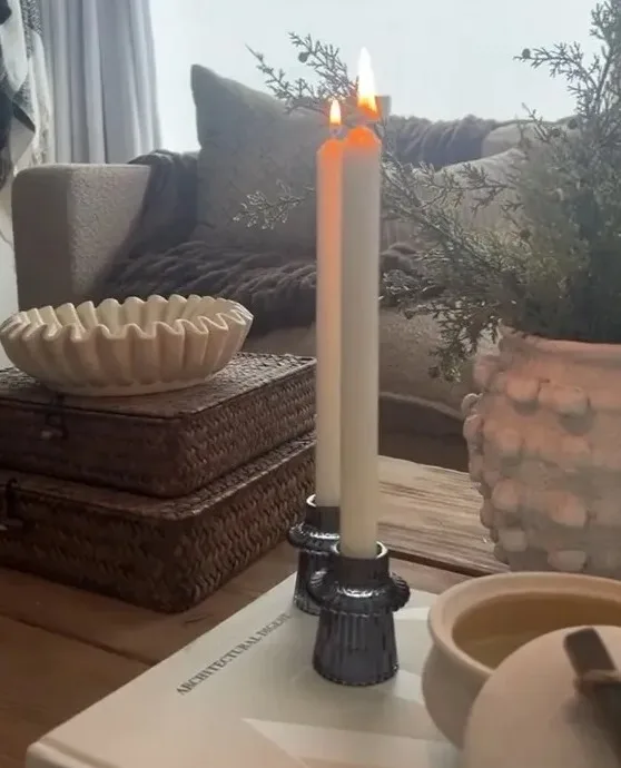 These $10 candle holders look right at home