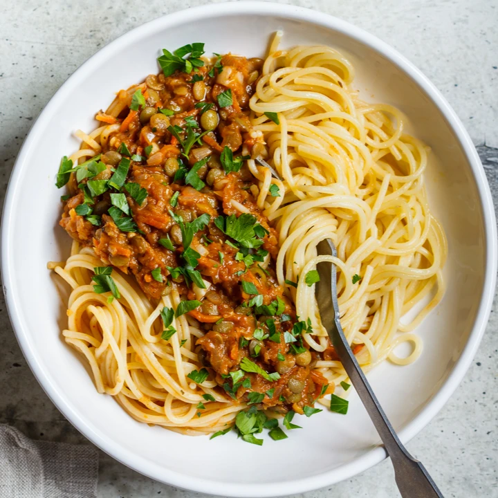 lentil spaghetti