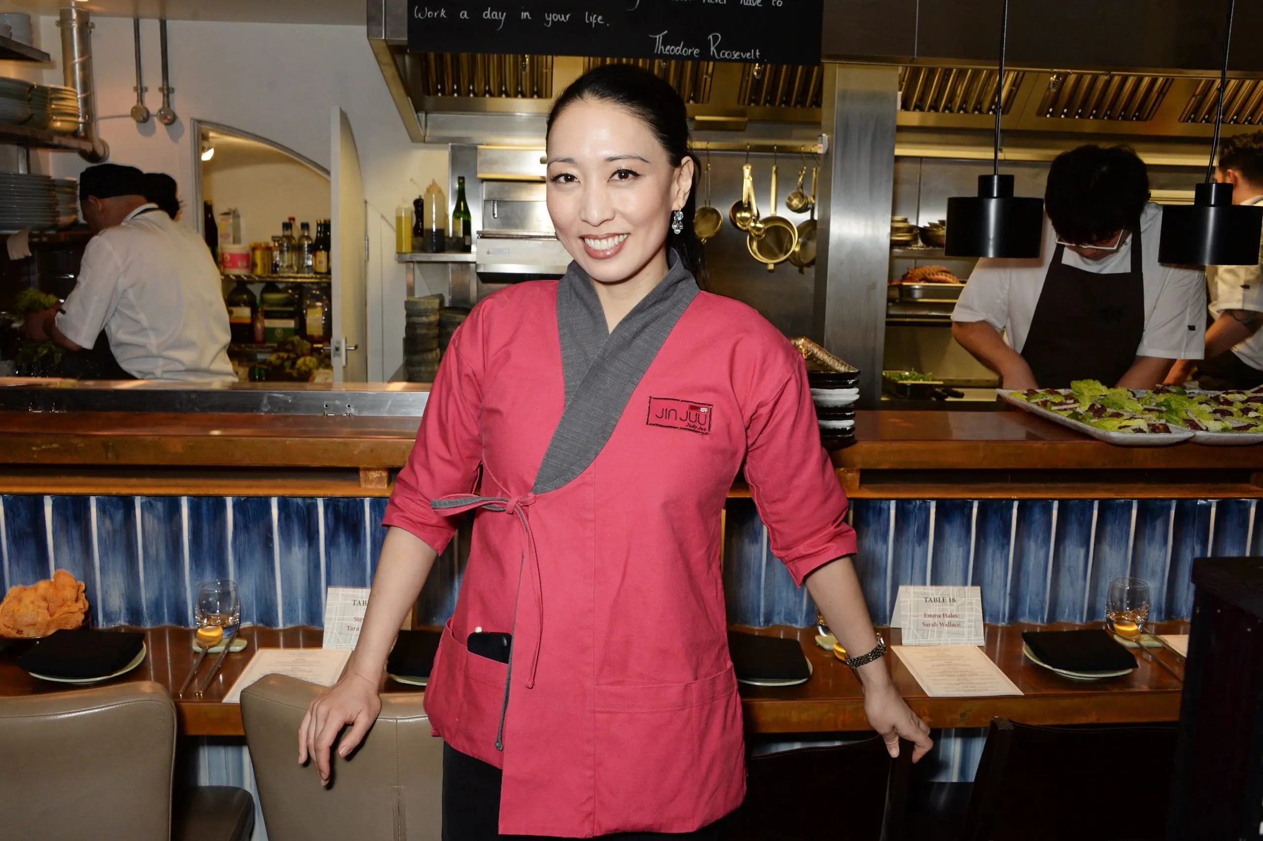 Her restaurant patrons can the famed chef's simplistic cooking style