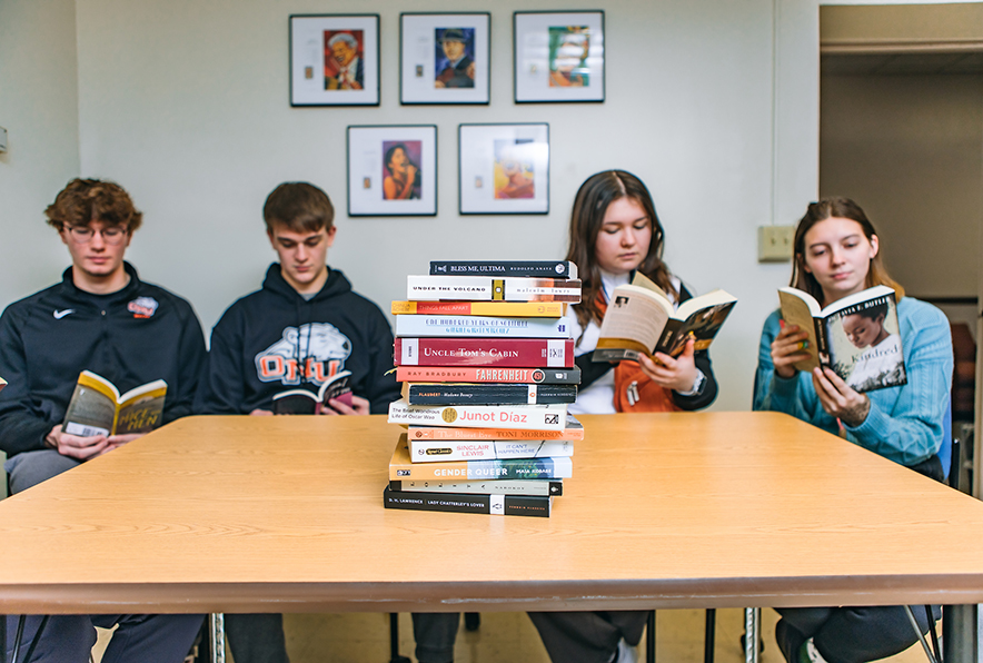 Banned books course at Ohio Northern University scrutinizing literary censorship and civic engagement