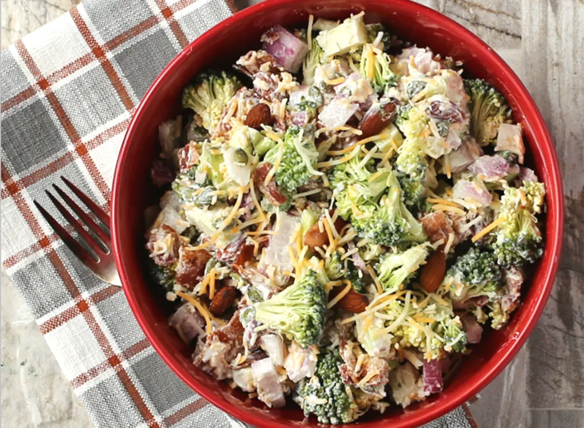 keto broccoli salad