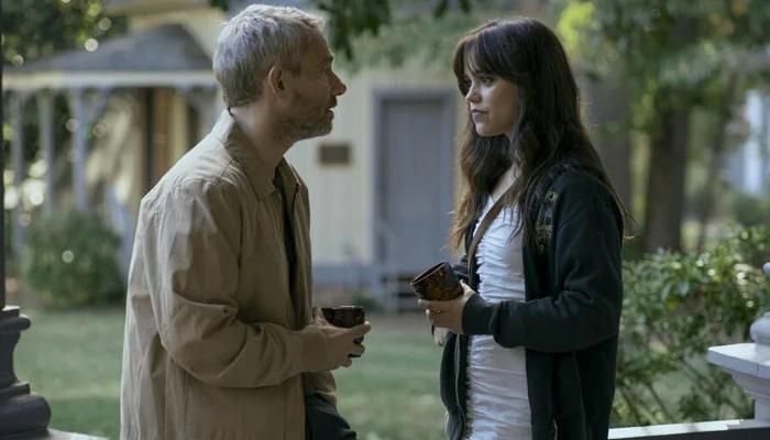 Jenna Ortega’s Attitude Towards Filming R-Rated Sequences with Martin Freeman Revealed