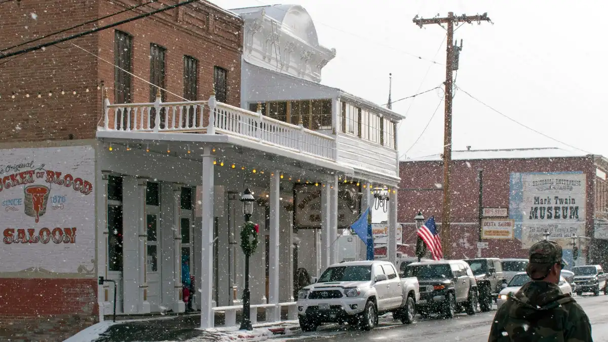 C Street in Virginia City, Nevada